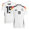 Camiseta de fútbol Alemania Sane 19 Primera Equipación Euro 2024 - Hombre